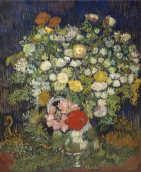 Blumenstrauß in einer Vase, 1890